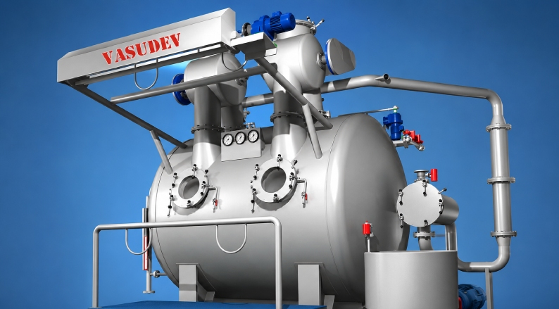 H.T.H.P. Soft Flow Fabric Dyeing Machine