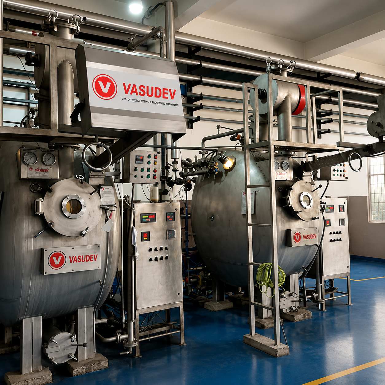 PLC Based O Type Sample Soft Flow Dyeing Machine